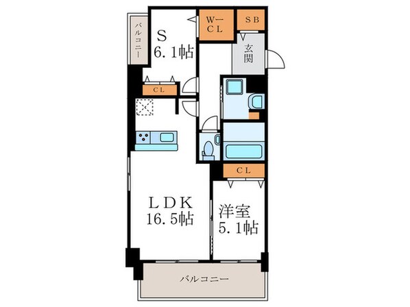 QUALIOR京都東山の物件間取画像